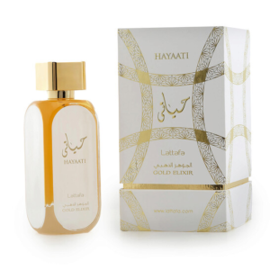 lattafa hayaati gold elixir 100 ml 3.4 oz edp unisex